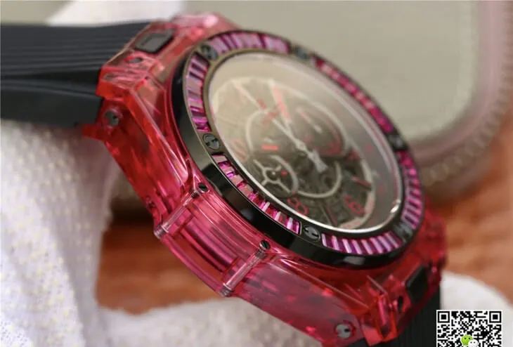 Hublot Big Bang 411.JX.4802.RT 1:1 Best Edition Replica Watch Black Rubber Strap
